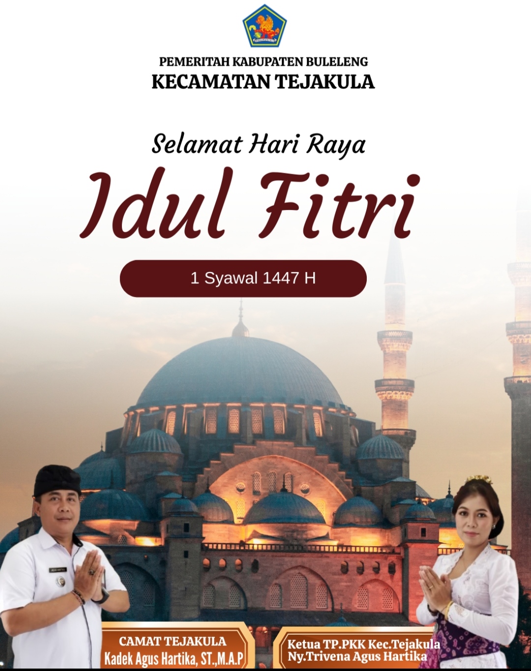 Selamat Hari Raya Idul Fitri 1 Syawal 1447 H